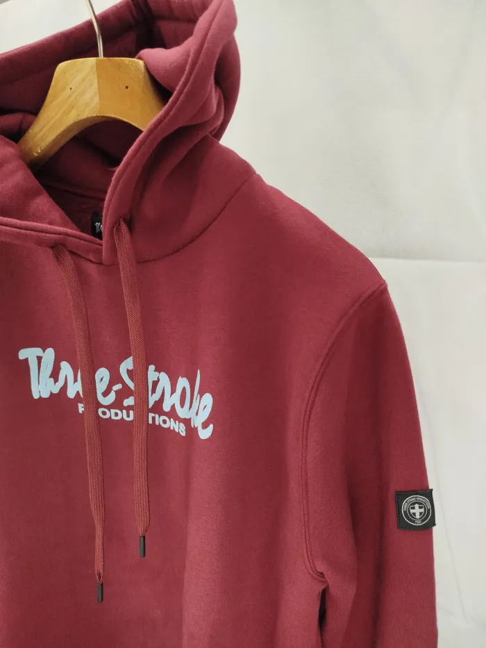 Felpa Three Stroke Bordo