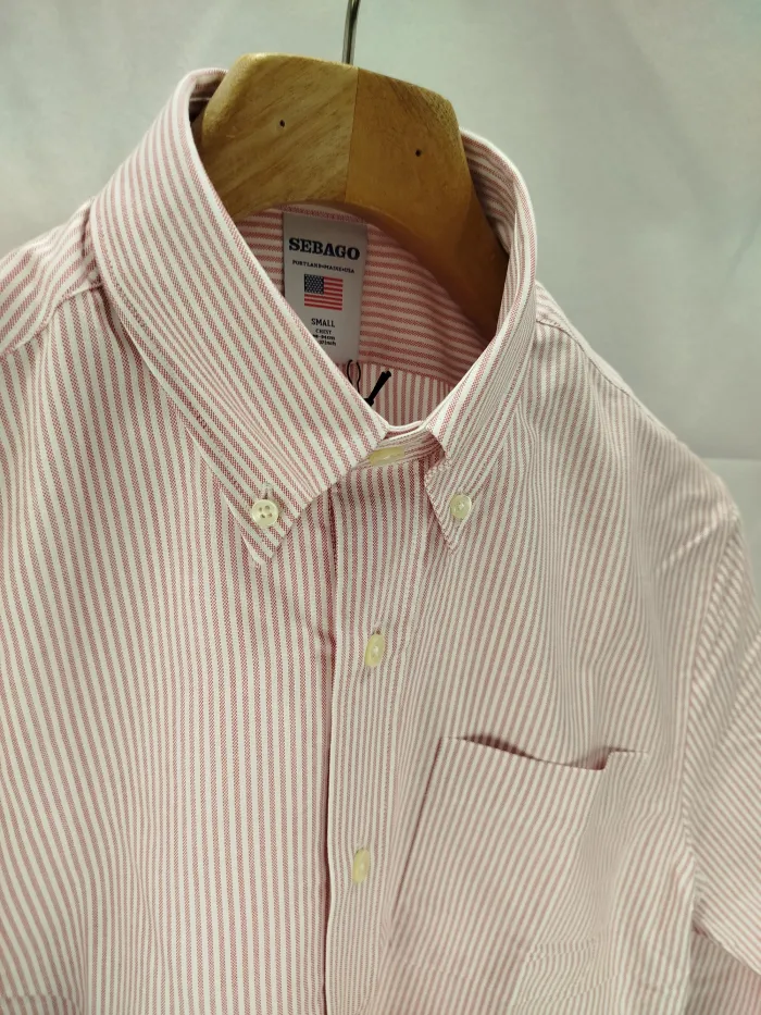 Camicia Sebago Righe Rosse