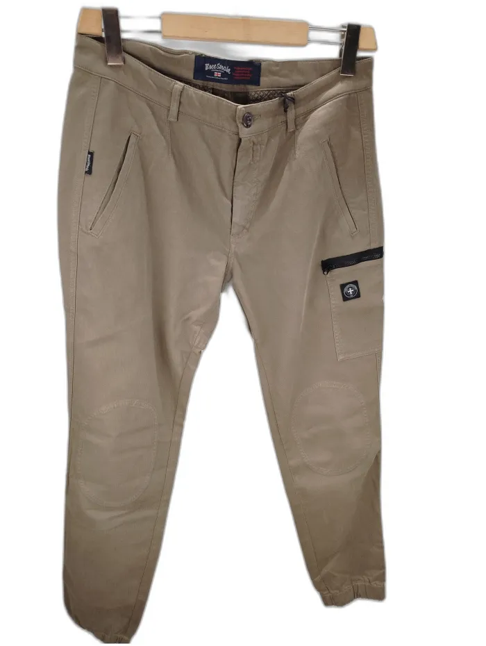 Pantaloni Three Stroke Beige