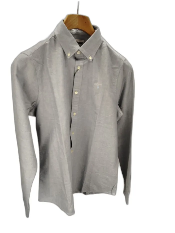 Camicia Barbour dark chambray