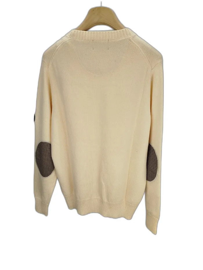 Maglione Crema Three Stroke
