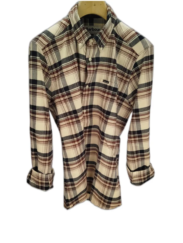 Camicia a quadri Barbour