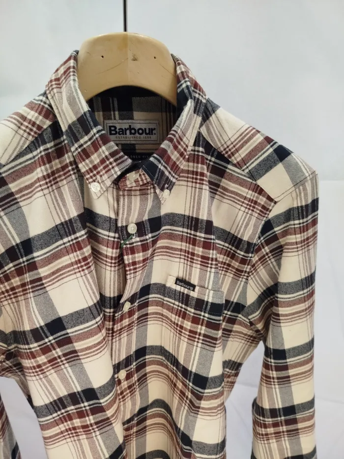 Camicia a quadri Barbour