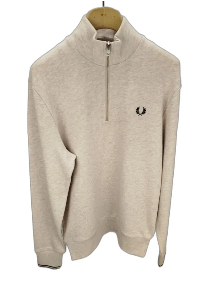 Felpa Fred Perry con Zip