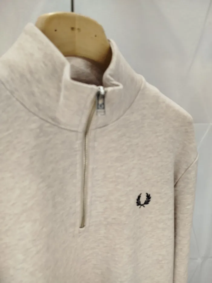 Felpa Fred Perry con Zip