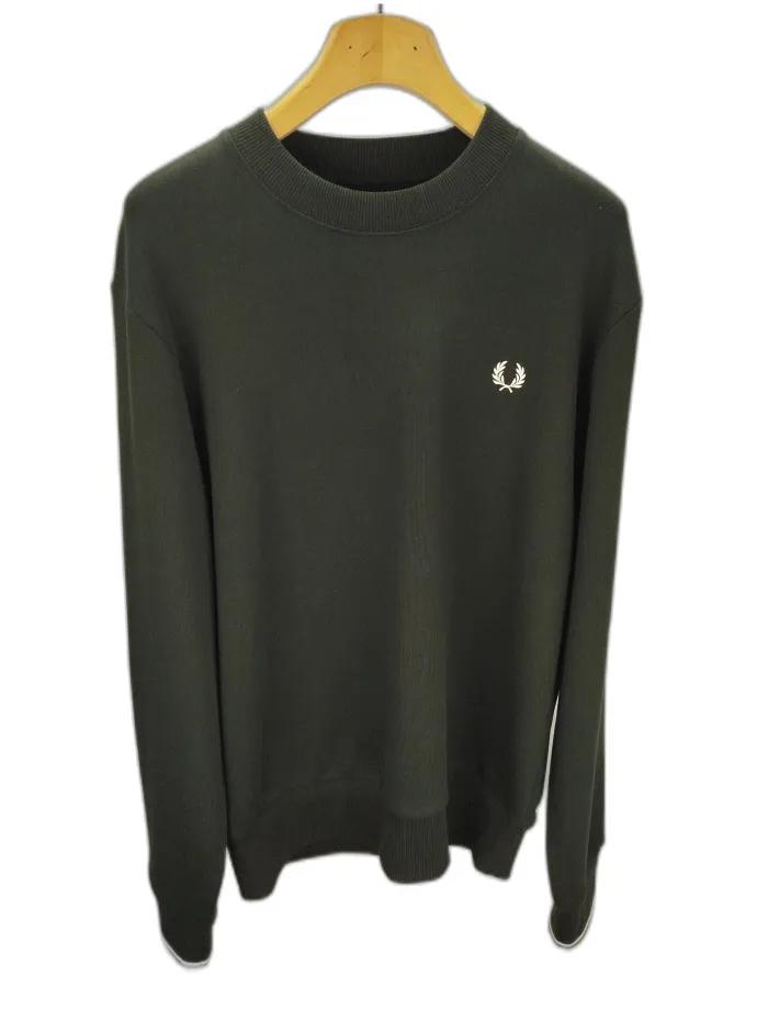 Felpa Fred Perry Verde