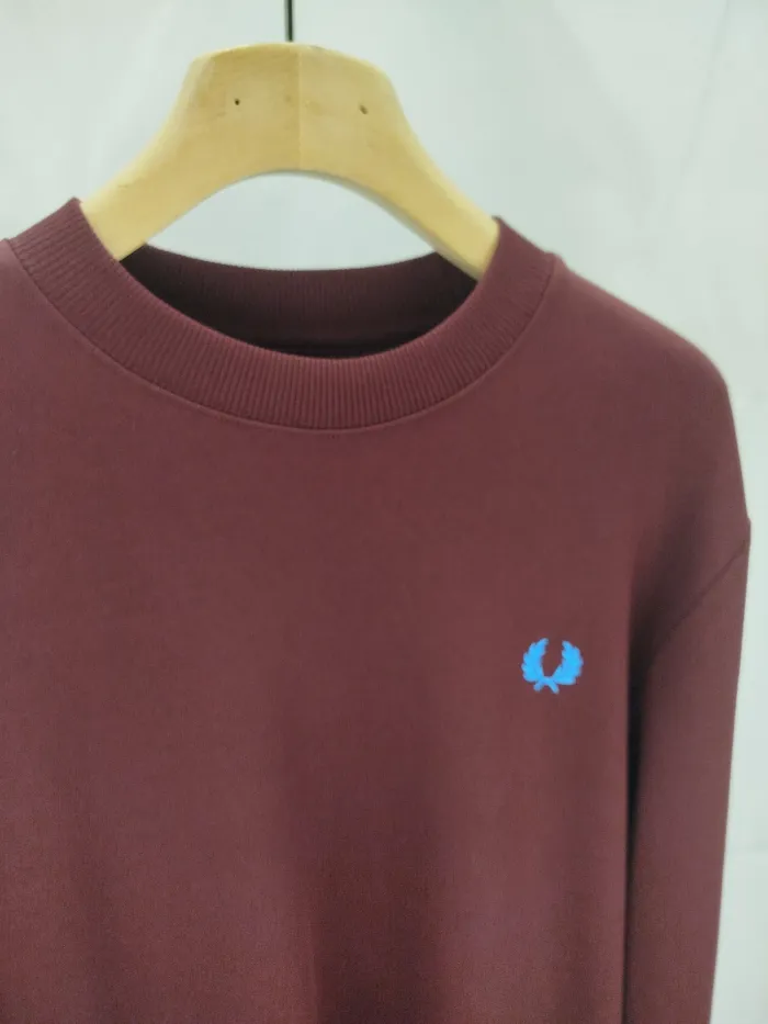 Felpa Fred Perry Bordeaux