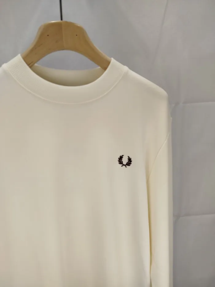 Felpa Fred Perry Bianco