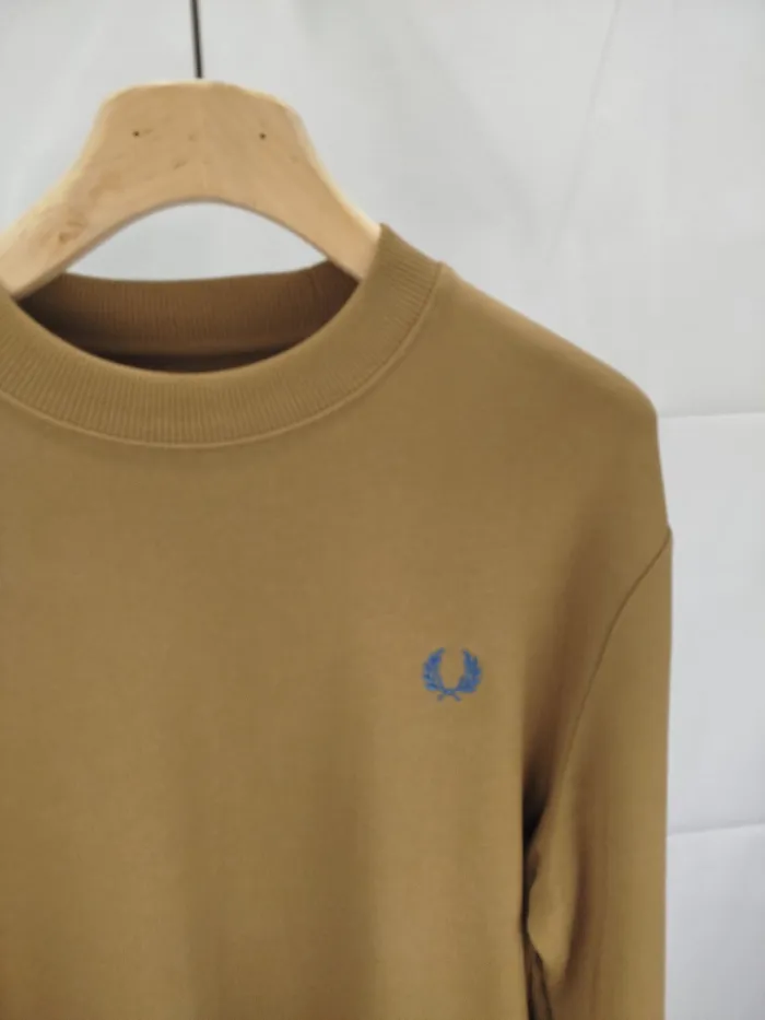 Felpa Fred Perry Mostarda