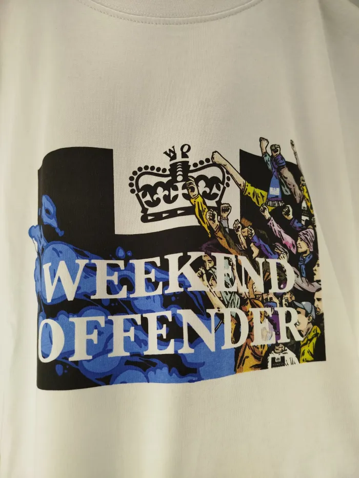 T-Shirt Weekend Offender Stampa Colorata