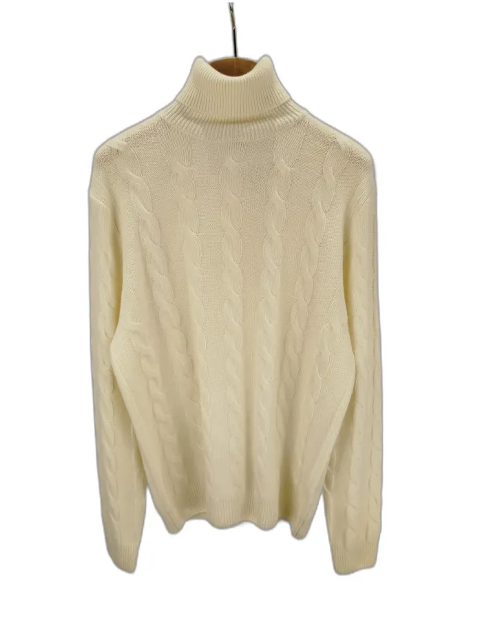 Maglione Cashmere Bianco
