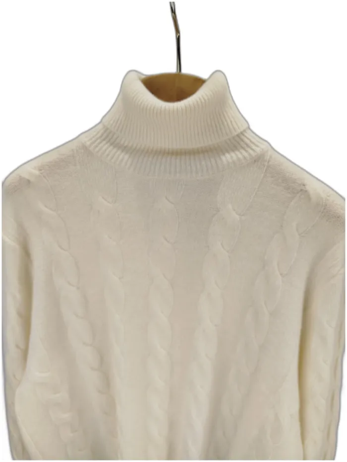 Maglione Cashmere Bianco