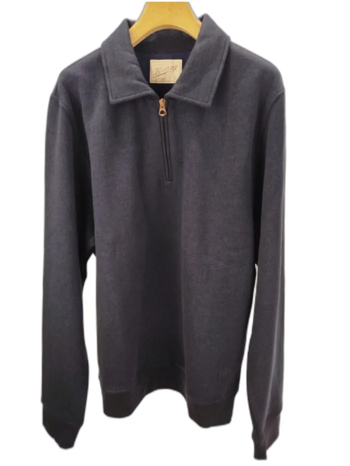 Felpa Bl'ker Elegante con Zip