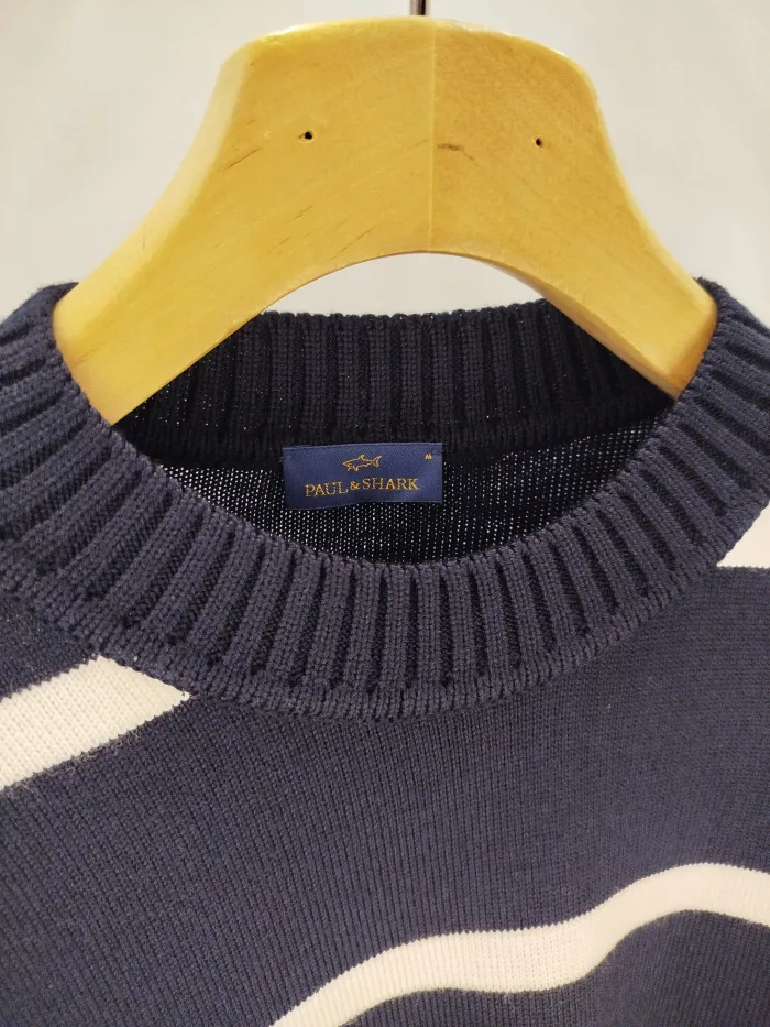 Maglione Paul & Shark Righe Blu e Bianche