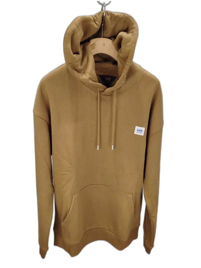 Felpa Lee Relaxed Fit Caramello