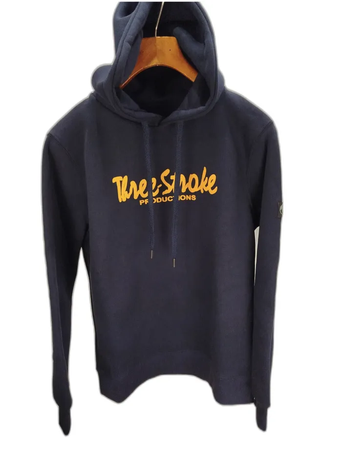 Felpa Three Stroke Blu