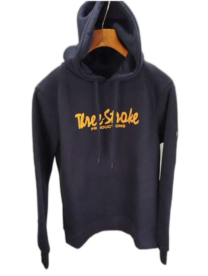 Felpa Three Stroke Blu