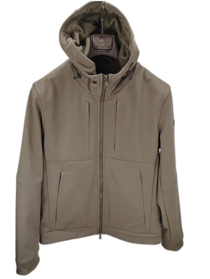 Giubbotto Paul & Shark soft shell verde salvia 