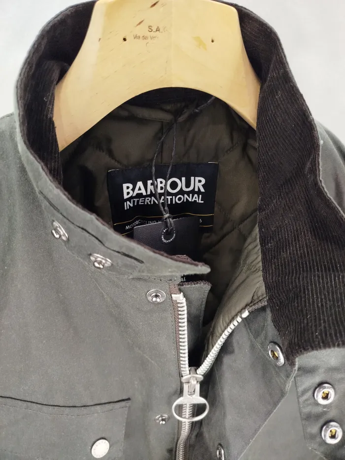 Giubbotto Barbour International DUKE verde scuro