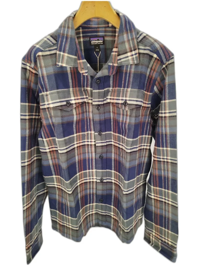 Camicia a quadri in cotone organico Patagonia