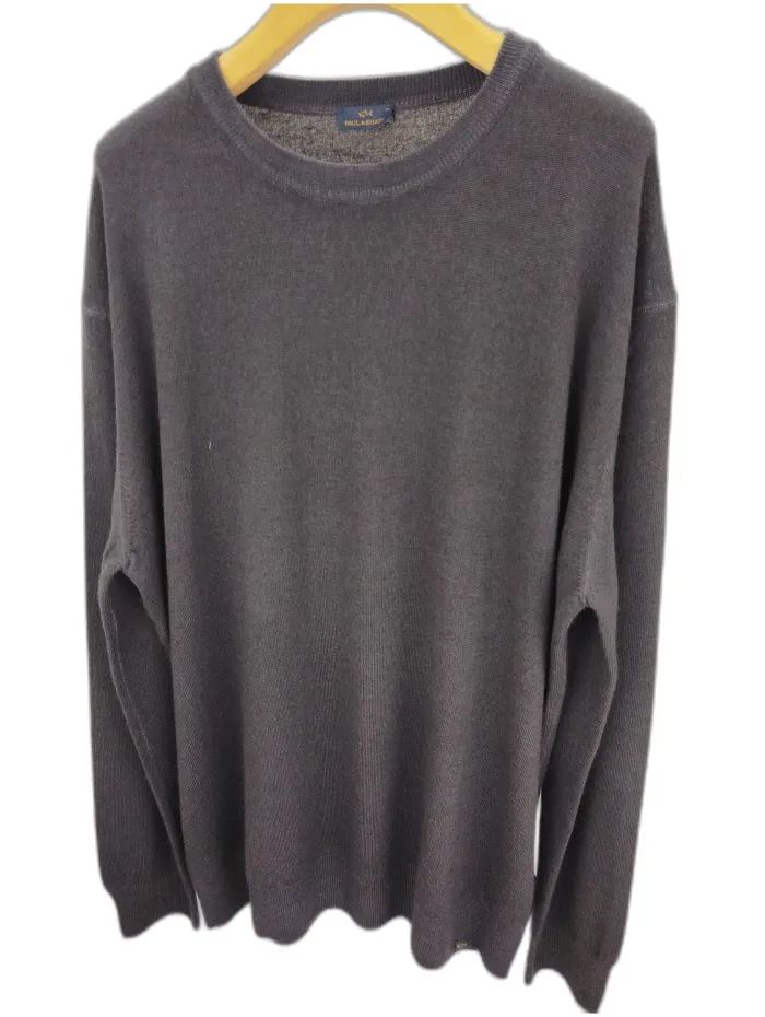 Maglione Blu Paul & Shark in lana vergine 