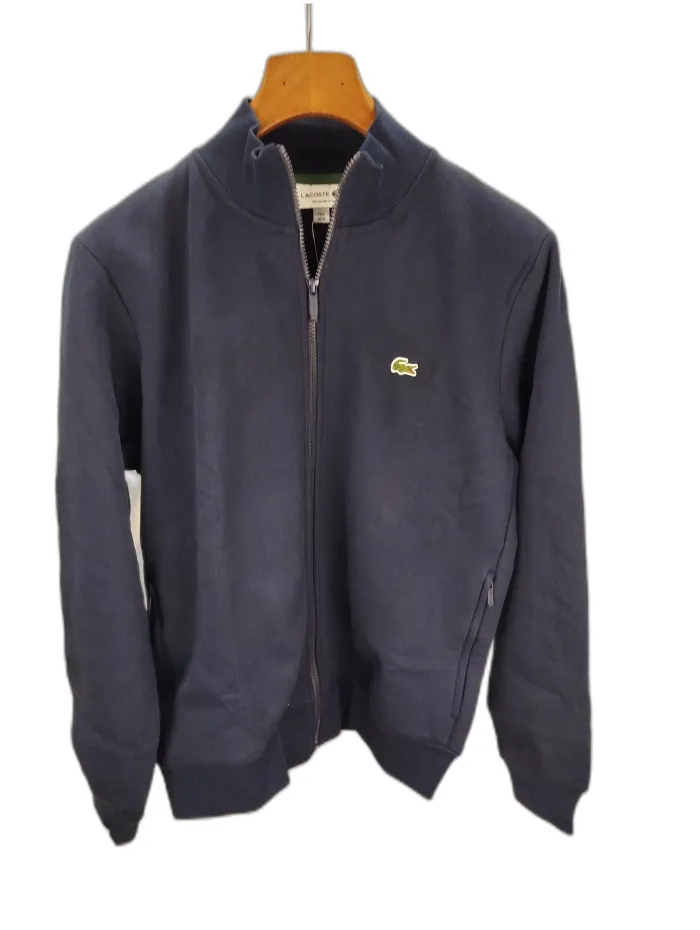 Felpa Full zip  Lacoste Blu