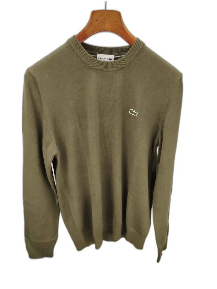 Maglione Lacoste Verde Oliva