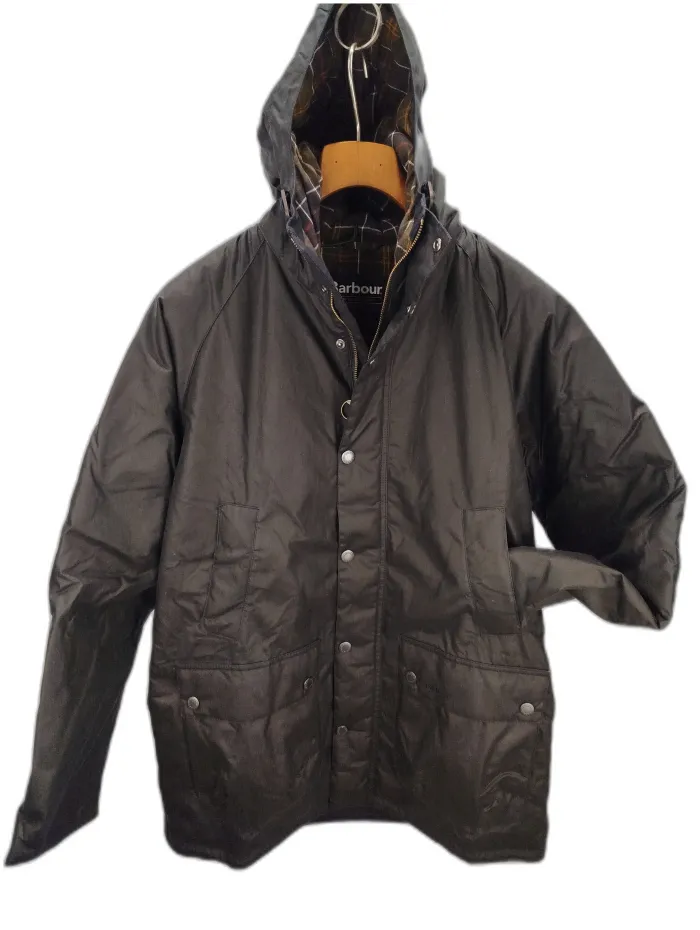 Giubbotto Barbour Bedale Wax Parka Blu 