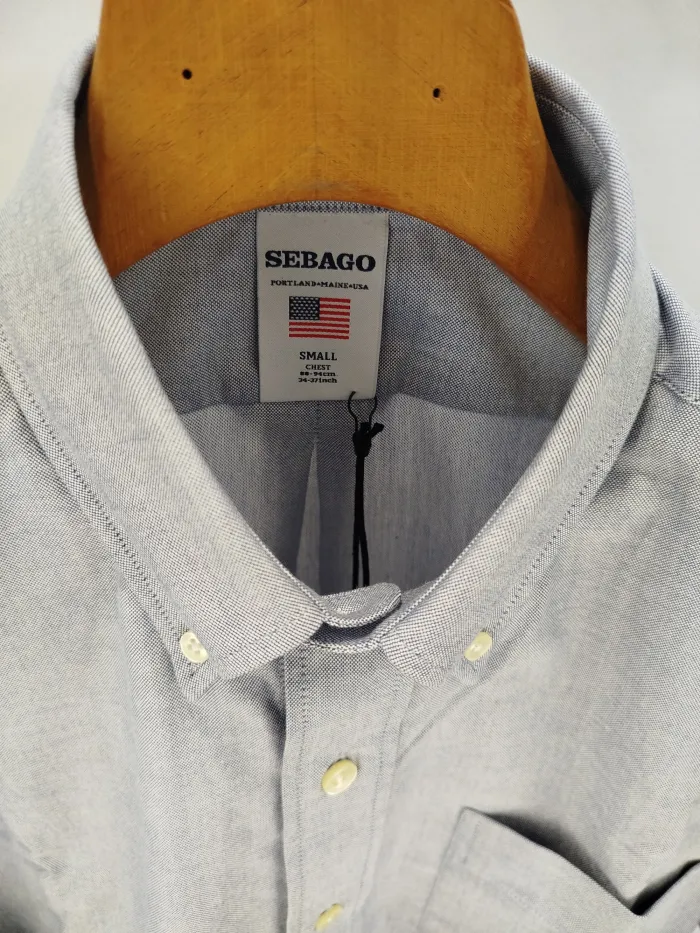 Camicia oxford Celeste Sebago