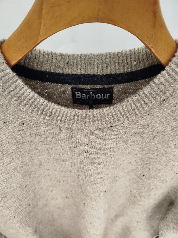 Maglione Barbour Stone melange