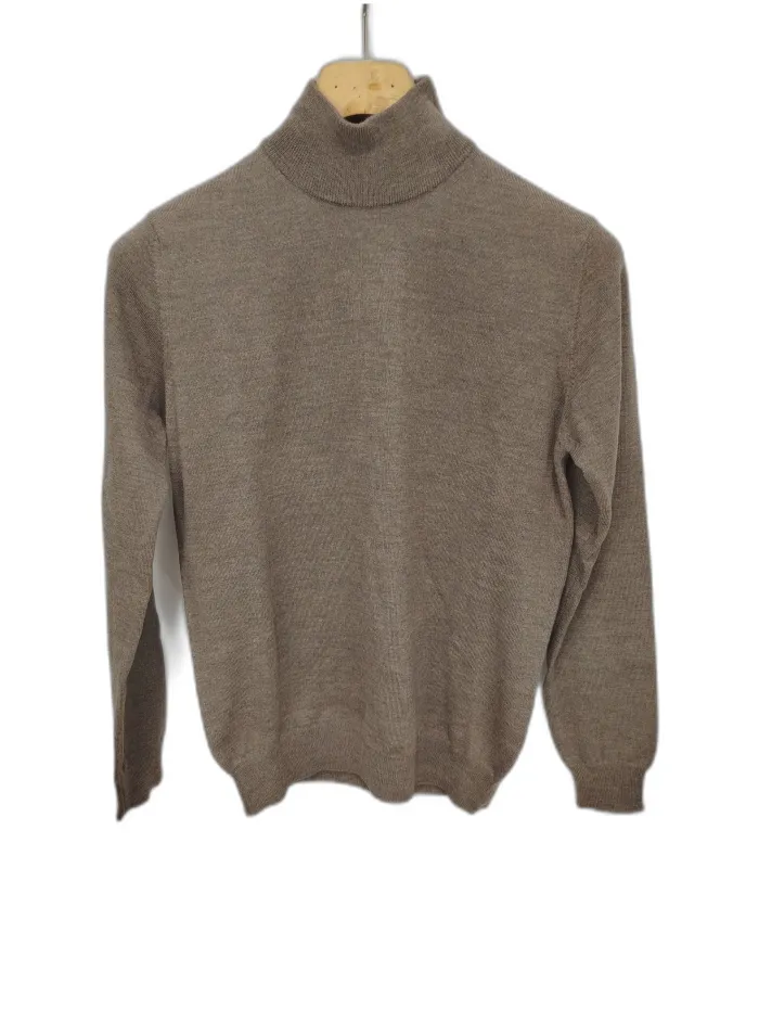 Lupetto tortora in lana extrafine cashmere Company 