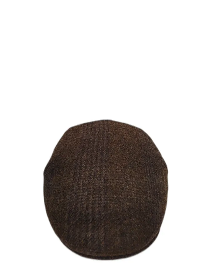 Cappello Barbour Tessuto Marrone