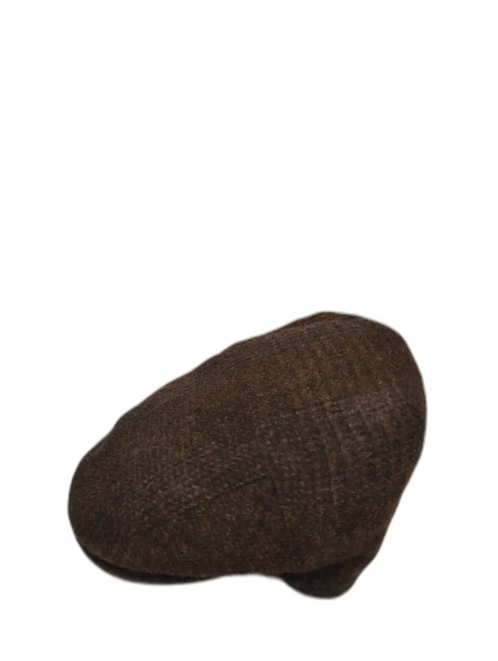 Cappello Barbour Tessuto Marrone