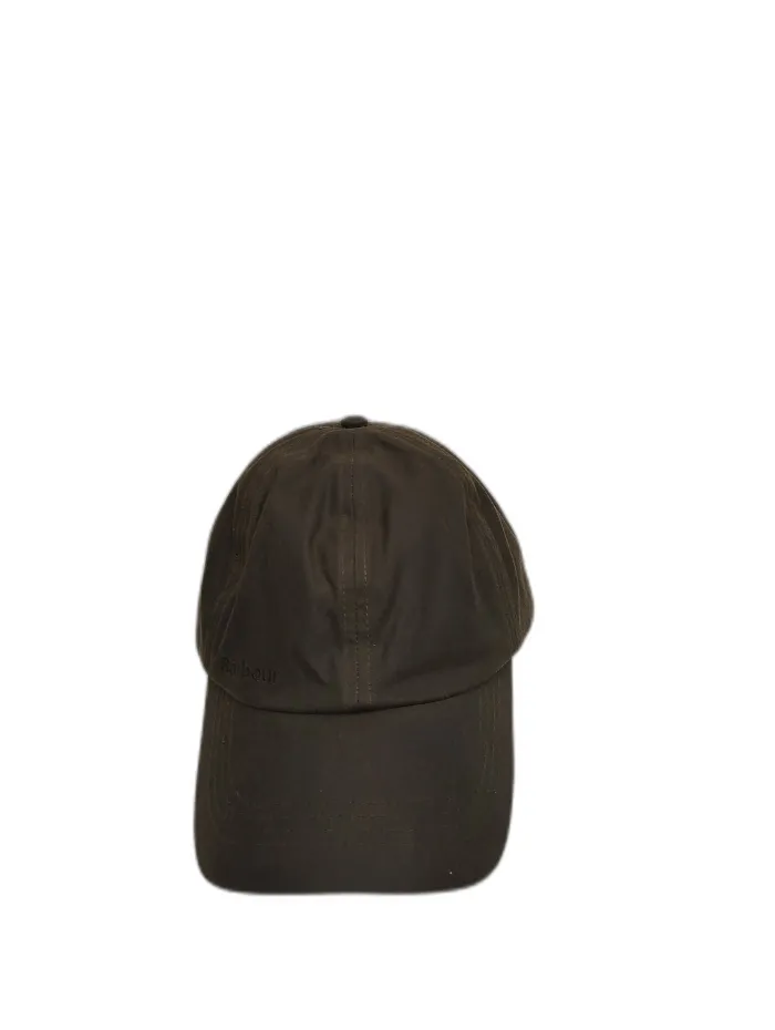 Cappello Barbour cerato verde oliva 