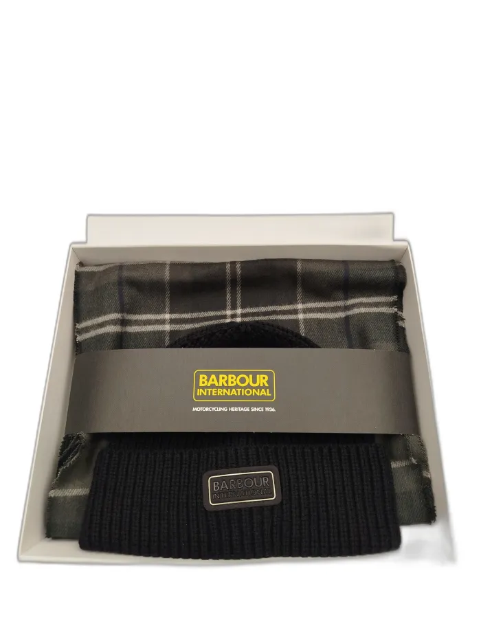 Set Sciarpa e Berretto Barbour International